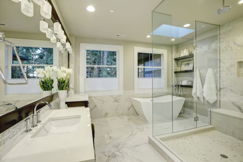 Open Shower Space